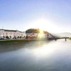 Hotel Sacher Salzburg вид на озеро