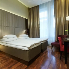 GLO Hotel Helsinki Kluuvi 4* Номер Комфорт разные типы кроватей фото 9