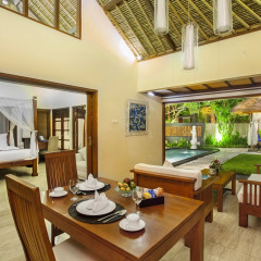 Отель Bali baliku Private Pool Villas 4* Вилла с различными типами кроватей