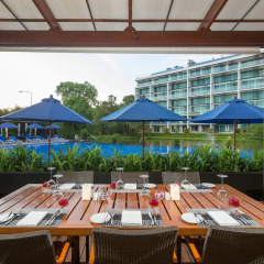Отель Angsana Villas Resort Phuket ресторан