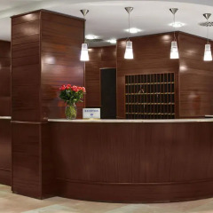 Hotel Delle Nazioni ресепшен
