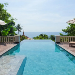 Отель Trisara Villas & Residences Phuket переливной бассейн