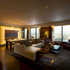 Отель Conrad Seoul гостиная