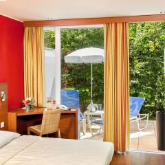 Star Inn Hotel Salzburg Zentrum, by Comfort 3* Стандартный номер с двуспальной кроватью фото 2