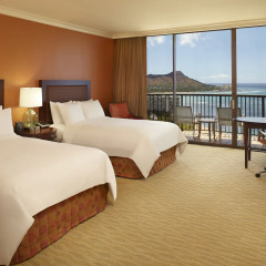 Отель Hilton Hawaiian Village Waikiki Beach Resort 4* Стандартный номер с различными типами кроватей фото 7