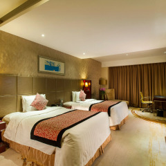 Отель Crowne Plaza Beijing Zhongguancun 4* Номер Делюкс с различными типами кроватей