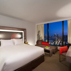 Отель Novotel Bangkok Platinum 4* Представительский номер с различными типами кроватей фото 2