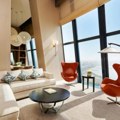 Отель Fairmont Baku at the Flame Towers 5* Люкс с различными типами кроватей фото 2