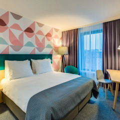 Отель Holiday Inn Warsaw City Centre 4* Стандартный номер с двуспальной кроватью фото 7