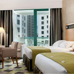 Отель Hilton Dubai Jumeirah 5* Представительский номер с различными типами кроватей фото 12