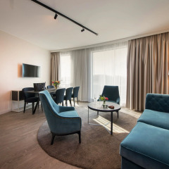 Отель Scandic Flesland Airport 3* Люкс с различными типами кроватей