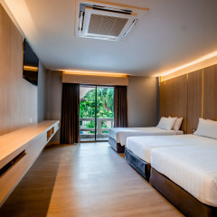 Отель Thanthip Beach Resort 3* Номер Делюкс с различными типами кроватей