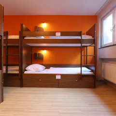 aletto Hotel Kudamm 3* Кровать в общем номере с двухъярусной кроватью фото 3