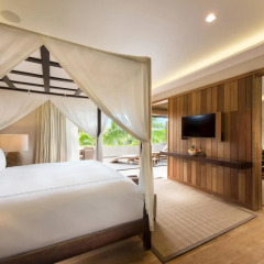 Отель Conrad Bora Bora Nui 5* Люкс с различными типами кроватей