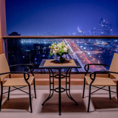 Mercure Dubai Barsha Heights Hotel Suites 4* Семейные апартаменты с двуспальной кроватью
