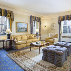 Отель Waldorf Astoria New York Нью-Йорк гостиная