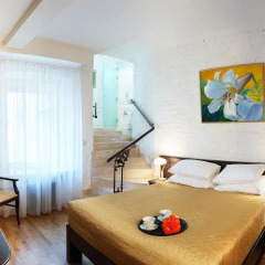 Бутик-Отель Росси 4* Номер Делюкс разные типы кроватей фото 7