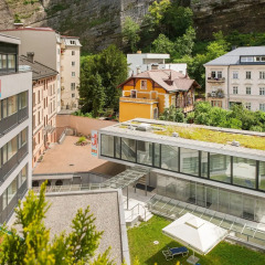 Star Inn Hotel Salzburg Zentrum, by Comfort вид на город