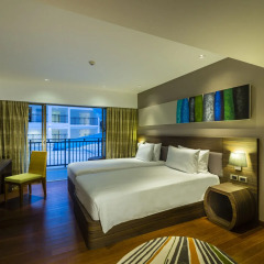 Отель Novotel Phuket Karon Beach Resort and Spa 4* Стандартный номер разные типы кроватей фото 3