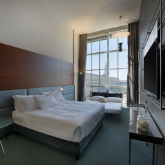 Отель DoubleTree by Hilton Turin Lingotto 4* Стандартный семейный номер с двуспальной кроватью