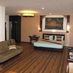 Отель QG Resort 3* Стандартный семейный номер с двуспальной кроватью