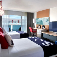 Hotel Zephyr San Francisco 4* Номер Делюкс с 2 отдельными кроватями