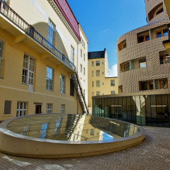 Отель Scandic Paasi собственный двор