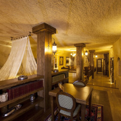 Kayakapi Premium Caves Cappadocia 5* Президентский люкс с двуспальной кроватью