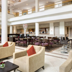 Munich Marriott Hotel вестибюль отеля