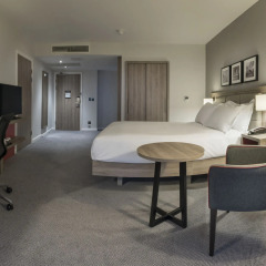 Отель Hilton Garden Inn Manchester Emirates Old Trafford 4* Номер Делюкс с различными типами кроватей