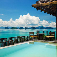 Отель Six Senses Yao Noi Вилла с различными типами кроватей фото 3