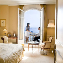 Отель InterContinental Carlton Cannes 5* Номер Делюкс с различными типами кроватей фото 5