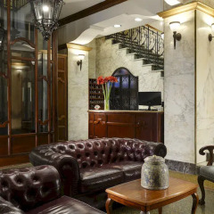 Hotel Continental Genova вестибюль фото 2