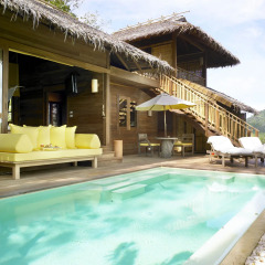Отель Six Senses Yao Noi Вилла с различными типами кроватей
