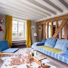 Отель onefinestay - Saint-Germain-des-Prés private homes Апартаменты с различными типами кроватей