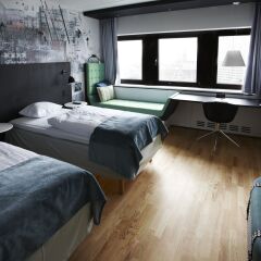 Отель Scandic Copenhagen 4* Стандартный номер с различными типами кроватей фото 2