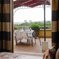 Отель Sofitel Rome Villa Borghese терраса/патио