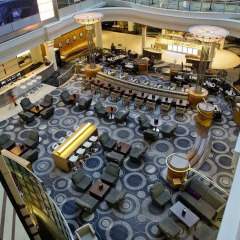 Отель Hilton Paris Charles De Gaulle Airport гостиничный бар
