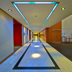Отель Hilton Düsseldorf коридор