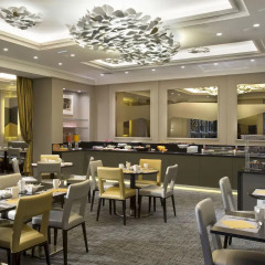 Отель Hôtel California Champs Elysées место для завтрака