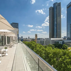 Отель Grandhotel Hessischer Hof терраса/патио
