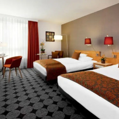 Moevenpick Hotel Nuernberg Airport комната для гостей фото 6