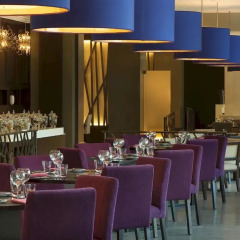 Отель Le Méridien Mina Seyahi Beach Resort & Marina ресторан