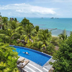 Отель InterContinental Samui Baan Taling Ngam Resort открытый бассейн