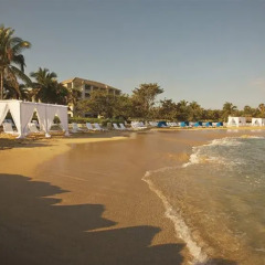 Отель Ritz-Carlton Golf & Spa Resort Rose Hall Jamaica Ямайка, Монтего-Бей - отзывы, цены и фото номеров - забронировать отель Ritz-Carlton Golf & Spa Resort Rose Hall Jamaica онлайн пляж