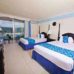 Отель Sunset Beach Resort Spa and Waterpark All Inclusive Ямайка, Монтего-Бей - отзывы, цены и фото номеров - забронировать отель Sunset Beach Resort Spa and Waterpark All Inclusive онлайн комната для гостей фото 3