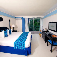 Отель Sunset Beach Resort Spa and Waterpark All Inclusive Ямайка, Монтего-Бей - отзывы, цены и фото номеров - забронировать отель Sunset Beach Resort Spa and Waterpark All Inclusive онлайн комната для гостей фото 5