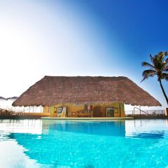 Отель The Royal Caribbean - An All Suites Resort Мексика, Канкун - 9 отзывов об отеле, цены и фото номеров - забронировать отель The Royal Caribbean - An All Suites Resort онлайн бар у бассейна