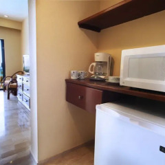 Отель The Royal Caribbean - An All Suites Resort Мексика, Канкун - 9 отзывов об отеле, цены и фото номеров - забронировать отель The Royal Caribbean - An All Suites Resort онлайн мини-кухня в номере