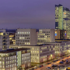 Rilano 24I7 Hotel München вид на город
